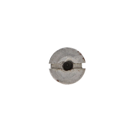 1 x Wood Screw Countersunk Head Slotted Hole And Drill 6X80 Steel