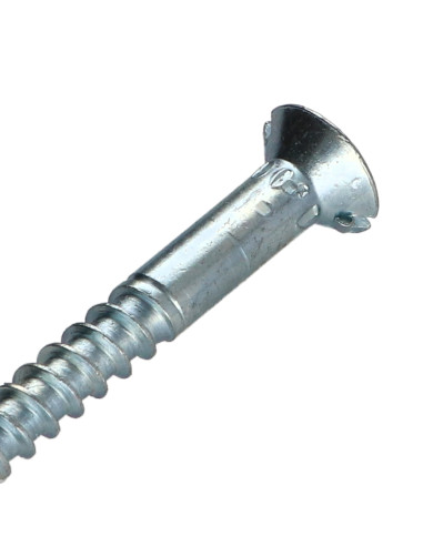 1 x Wood Screw Countersunk Head Slotted Hole...