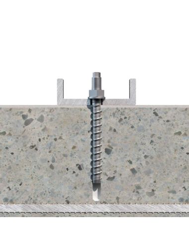 1 x Screw For Concrete Double thread T7 8X110...