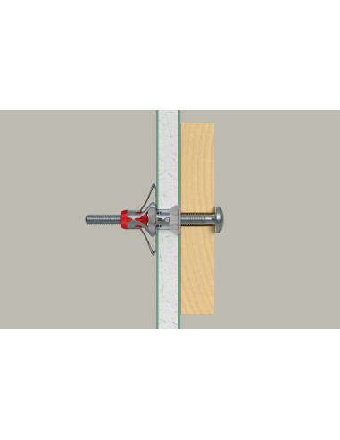 1 x Plug Metallic Fischer DUOHM 4X55 Pozi