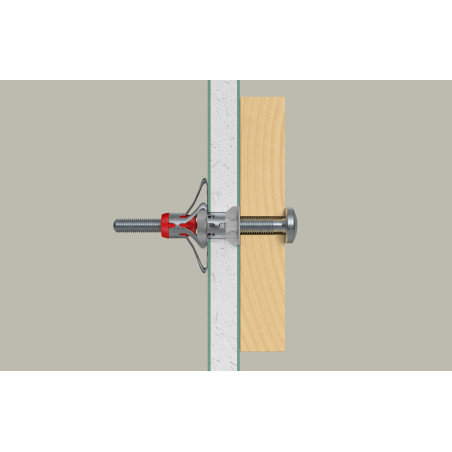 1 x Plug Metallic Fischer DUOHM 4X55 Pozi
