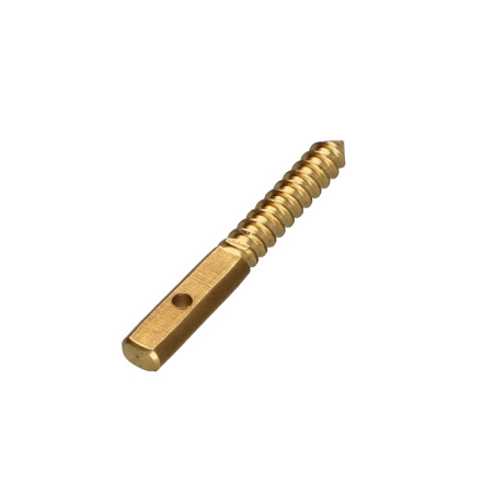 1 x HAPPE Brass 4X35 Linch Pin Screw 2.5
