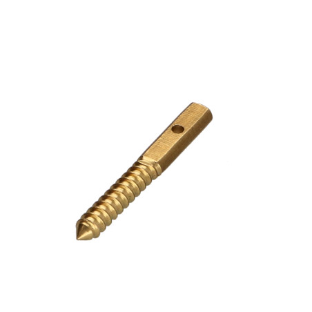 1 x HAPPE Brass 4X35 Linch Pin Screw 2.5