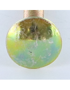 Carriage Bolt M5X22 Full Thread Yellow Zinc 2