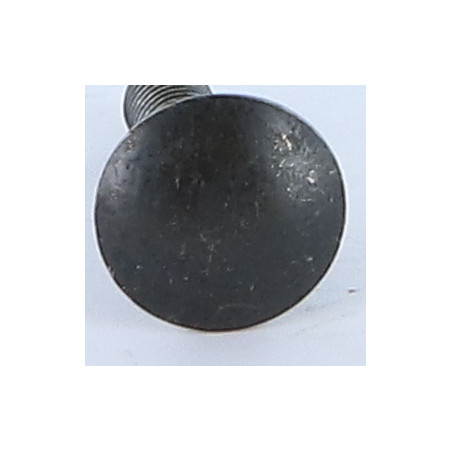 1 x Carriage Bolt M8X20 Full Thread Black Zinc Plated