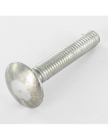 1 x Carriage Bolt M6X40 Full Thread Zinc Plated