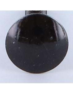 Carriage Bolt M6X30 Full Thread Black Zinc Plated 2