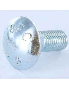 Carriage Bolt M16X50 Thread Length: 50 Class 8.8 Zinc...