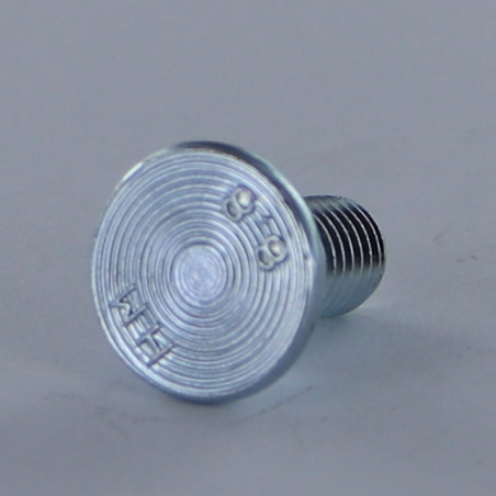 1 x Screw Flat Head M8X17 Full Thread Class 8.8 Zinc Plated