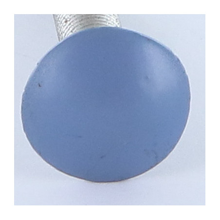 1 x Carriage Bolt M7X40 Pitch 100 Full Thread Aluminium RAL5014 30%B