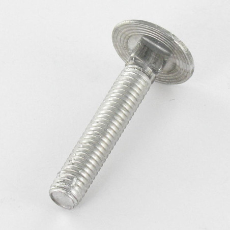 1 x Carriage Bolt M8X60 Full Thread Zinc Plated