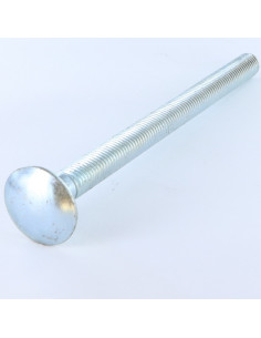Carriage Bolt M12X150 Full Thread Zinc Plated
