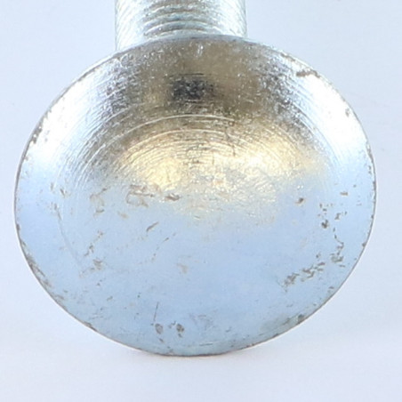 1 x Carriage Bolt M12X150 Full Thread Zinc Plated