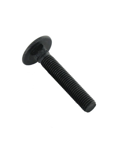 1 x Carriage Bolt M8X140 Full Thread Black Zinc...