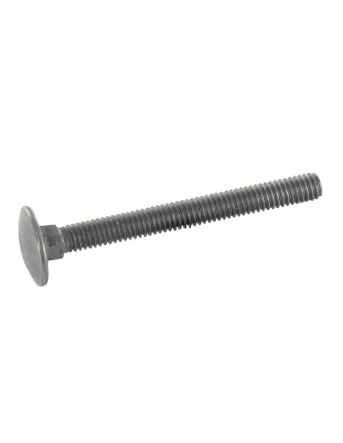 1 x Carriage Bolt M8X130 Full Thread Steel