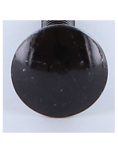 1 x Carriage Bolt M8X30 Full Thread Black Zinc...