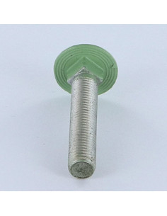 Carriage Bolt M7X45 Pitch 100 Aluminium Full Thread... 2