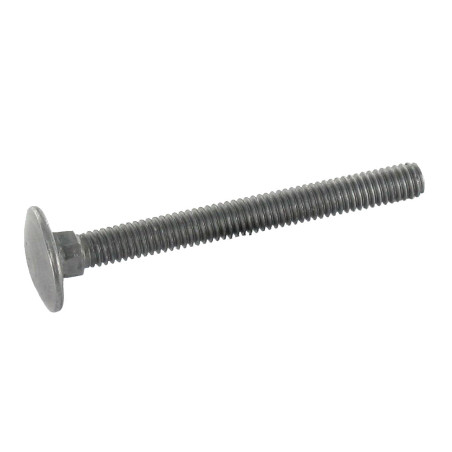1 x Carriage Bolt M8X80 Full Thread Steel