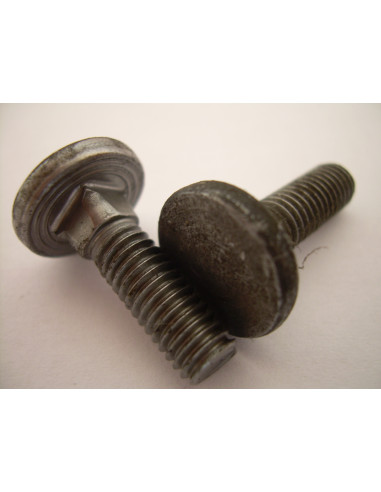 1 x Machine Screw flat Collar Square M6X20 Head...