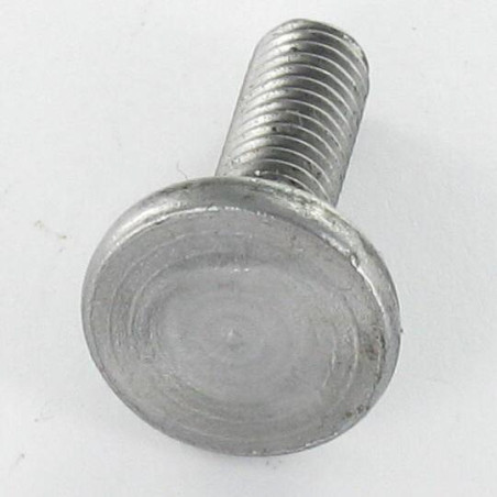 1 x Screw Flat Head Square Neck Carriage M8X25 Full Thread Class 8.8 Zinc Plated