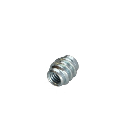 1 x Self Tapping Insert Not Slotted Zinc Plated M6 10X12
