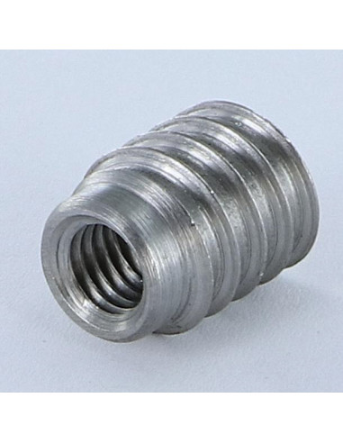 1 x Self Tapping Insert Steel Hexagon Recess M8...