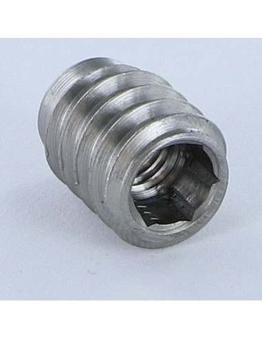 1 x Self Tapping Insert Steel Hexagon Recess M8...