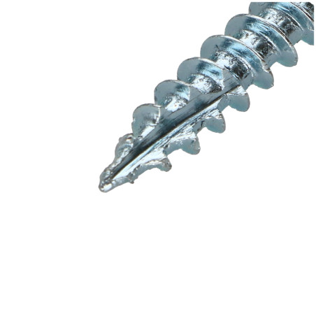 1 x Framing screws TEKOR Countersunk Head With Serration T25 5X50 Thread Length: 30 cut Type 17 Drilling Point Zinc Plated