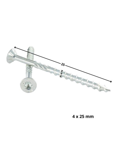 1 x Framing screws TEKOR Countersunk Head With...