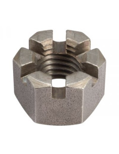 Nut to SLOTS HK M8 Zinc Plated