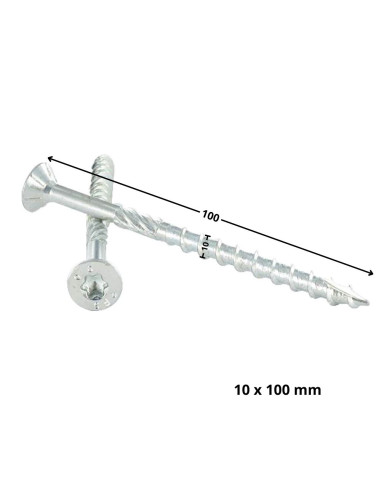 1 x Framing screws TEKOR Countersunk Head With...