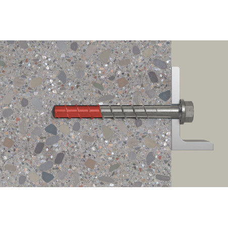 1 x Screw For Concrete Hexagonal Head FISCHER ULTRACUT FBS II US 10X120 Stainless Steel A4