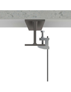 Beam clamp Diameter 11 Zinc Plated 2