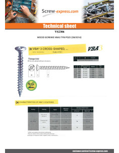 Chipboard Screw Pan Countersunk Head Pozi PZ2 4X40 Zinc... 2