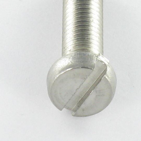 1 x Machine Screw Stainless Steel A2 Pan Head Slotted M2.5X14 micro screw