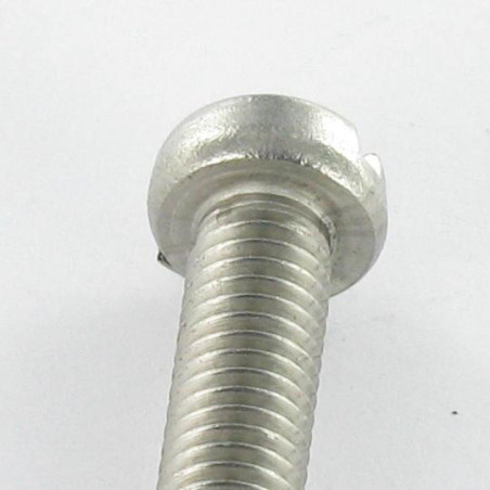 1 x Machine Screw Stainless Steel A2 Pan Head Slotted M10X40