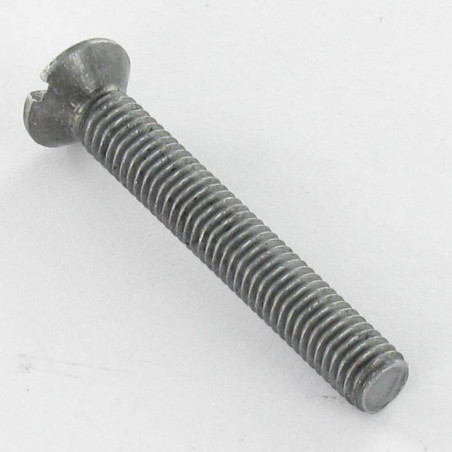 1 x Machine Screw Pan Countersunk Head Slotted M4X65 Head Diameter: 7.9 Exterior boss Steel