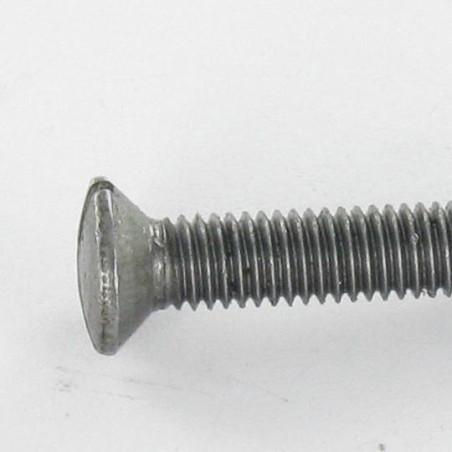 1 x Machine Screw Pan Countersunk Head Slotted M4X60 Head Diameter: 7.5 BO Steel