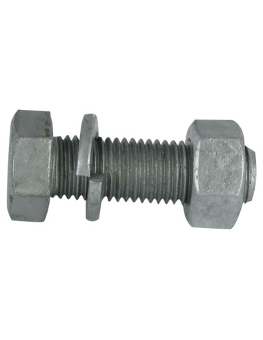 1 x Bolt With Nut Hexagonal Head M16X50 8.8+RD....