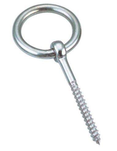 1 x Piton Ring thread Wood 8X80 Thread Length:...