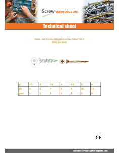 Savis Chipsboard Screw Countersunk Head Pozi 2 5X70 Full... 2