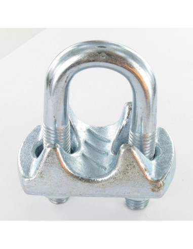 1 x Wire Rope Clip U-Bolt Zinc Plated Linch Pin...