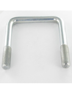 U-Bolt Straight or flat bottom 110X82X110 M14/40/40 Zinc...