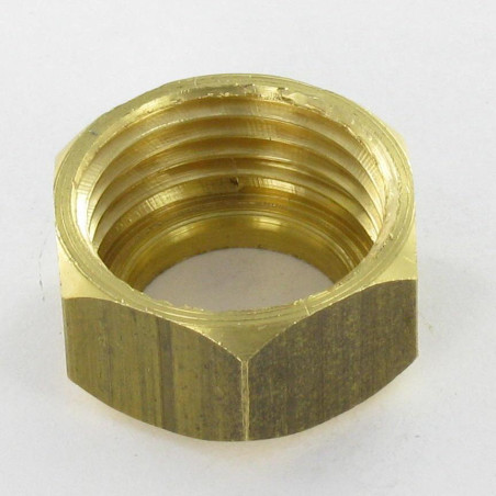 1 x Nut Brass COLLAR BEATEN 15X21