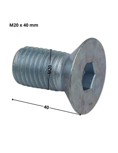 Machine Screw Flat Head Hexagon Recess Hexagon Socket 12...