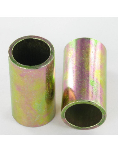 1 x Coupling Nut Cylindrical Yellow Zinc 18X35...