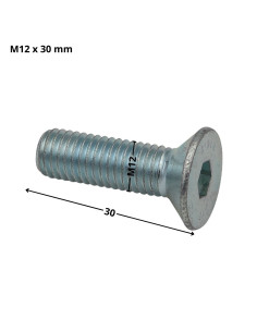 Machine Screw Flat Head Hexagon Recess Hexagon Socket 8...