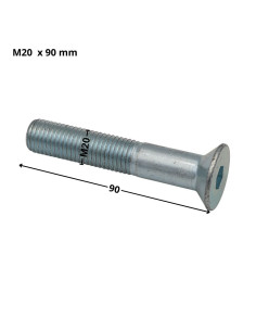 Machine Screw Flat Head Hexagon Recess Hexagon Socket 12...