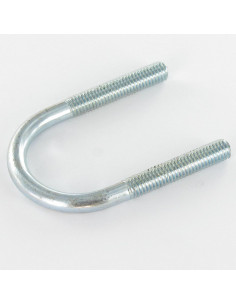 U-Bolt Round bottom 50X28X50 M6/30/30 Zinc Plated