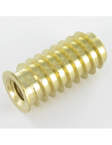 1 x Nut Not Slotted 14X30 M8 Brass